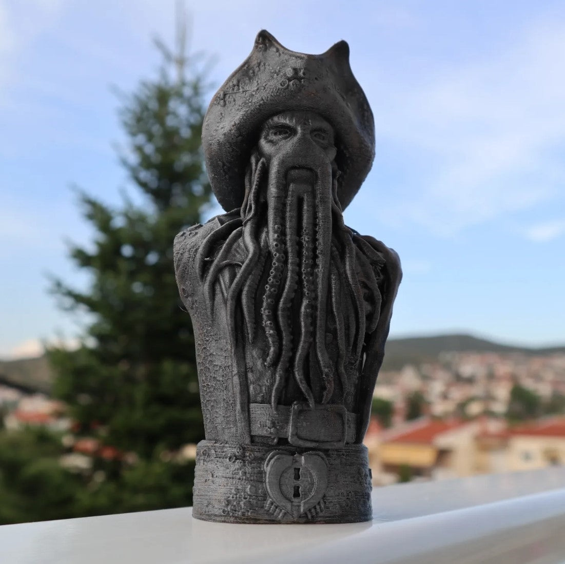 Davy Jones Fliegender Holländer Fluch der Karibik Büste
