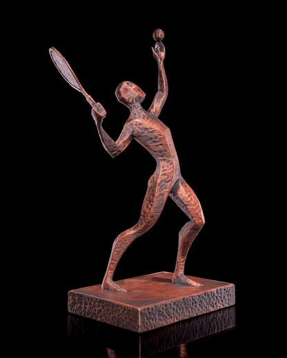 Athletische Olympia Tennis Dekofigur 20CM GROSS