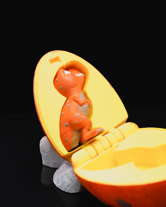 Süpriz Açılır Kapanır Dinozor T-rex Yumurtası Oyuncak Jurassic World Dinozor
