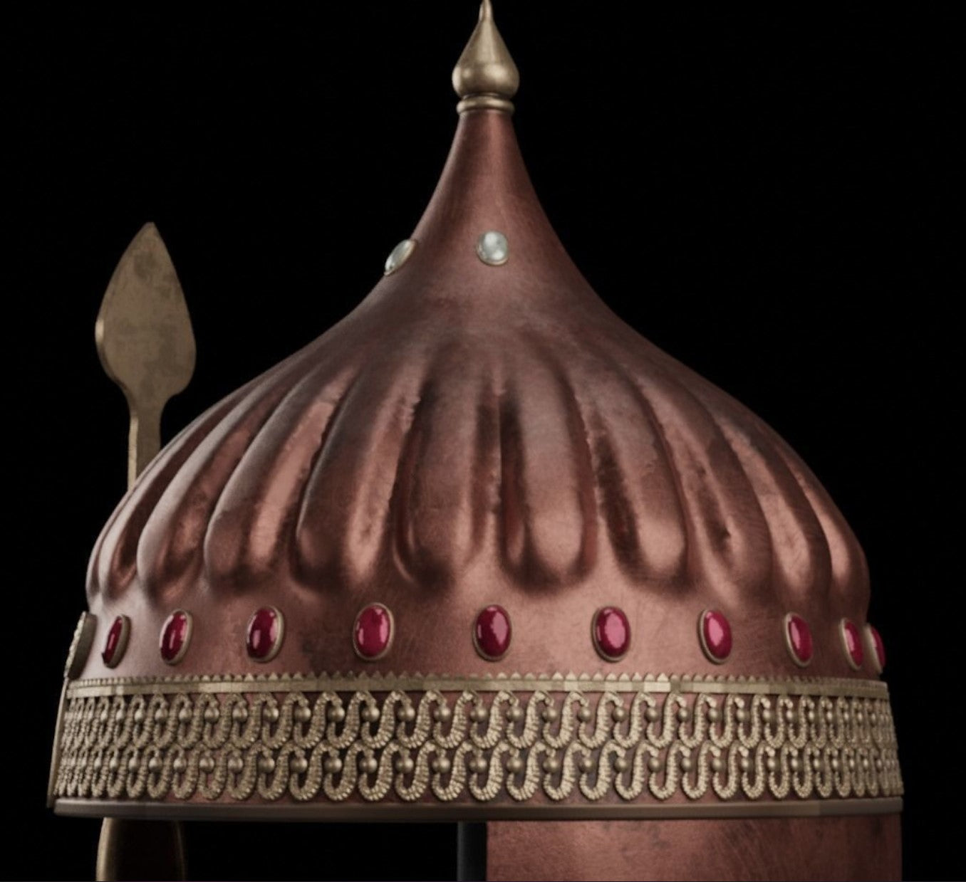 Tragbarer Osmanischer Helm