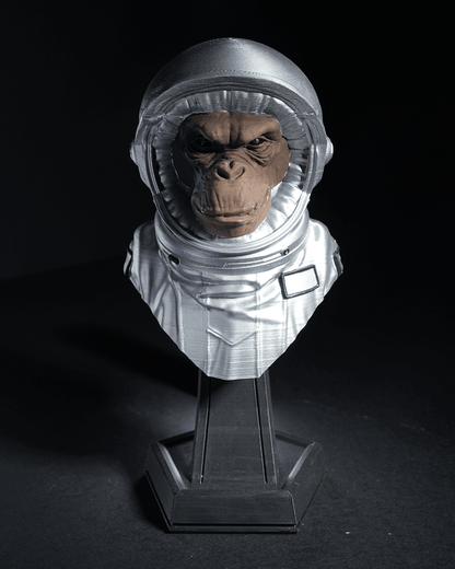 Astronautenaffe - Weltraum-Deko Tischdekoratives Objekt 15 cm