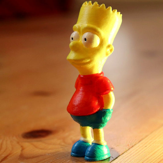 Bart Simpson Simpsons Simpsonlar Boyalı Figür 10 Cm