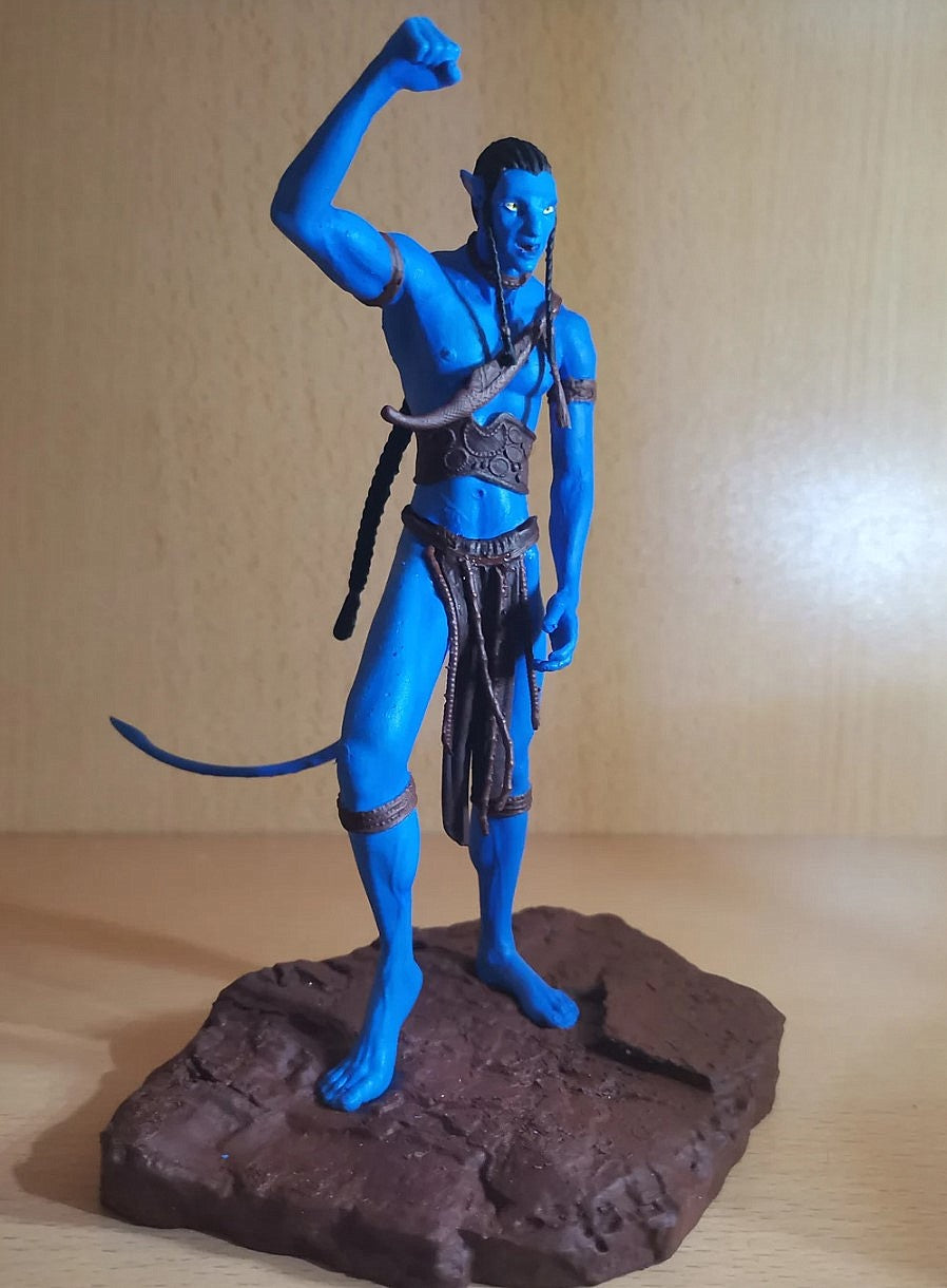 Jake Sully Avatar Bemalte Figur 20 cm