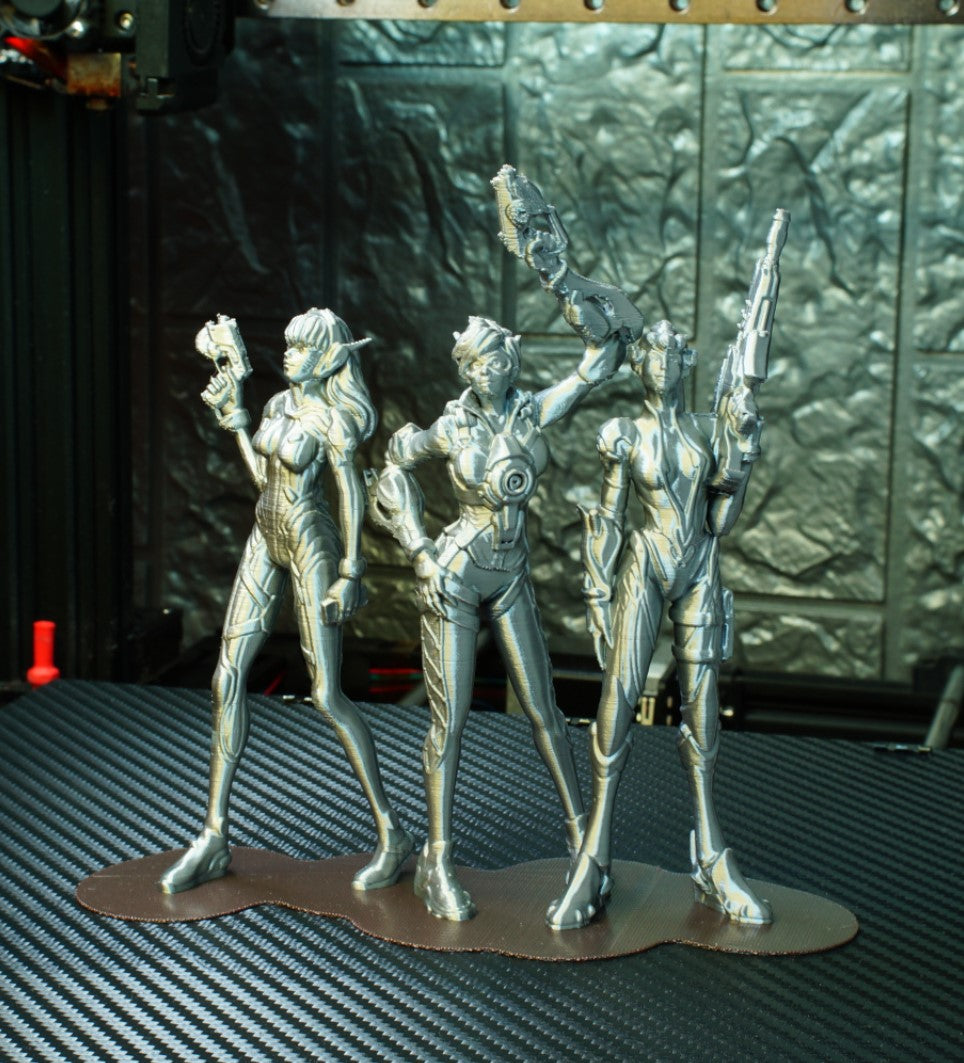 Tracer & Widowmaker & D.va Overwatch 3er Figurenset 15 cm