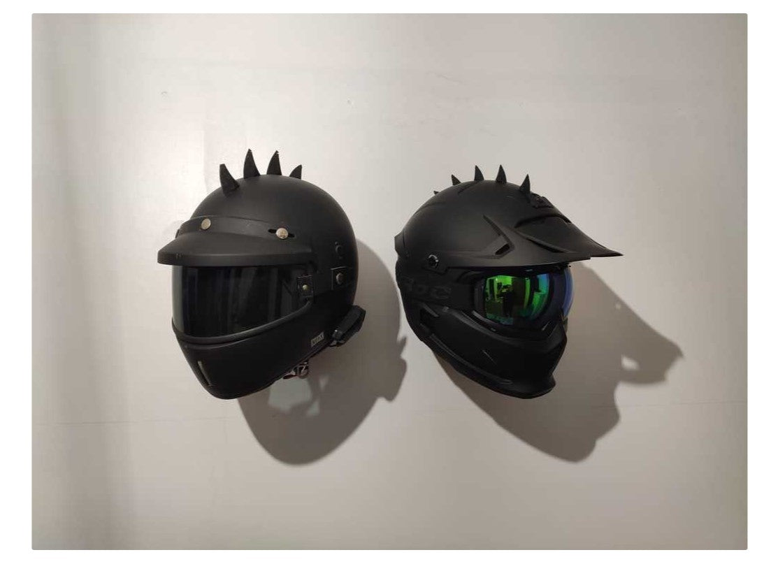 Ultrastabile Motorradhelm-Wandhalterung 1 Stück (TRÄGT 30 KG)