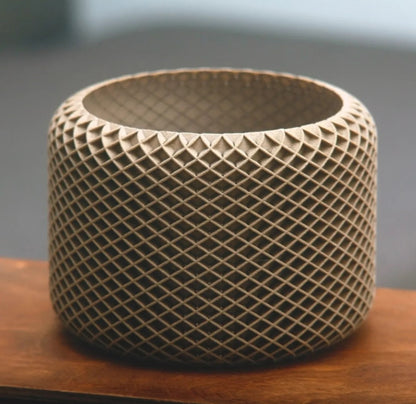 Costly Dekorative Elegante Vase & Übertopf (Aus Kunststoff, 10 cm Höhe, 16 cm Durchmesser)