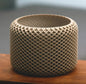 Costly Dekorative Elegante Vase & Übertopf (Aus Kunststoff, 10 cm Höhe, 16 cm Durchmesser)