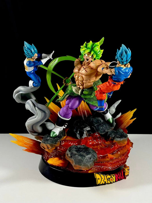 Dragon Ball Super Broly vs Goku Figur 25 cm