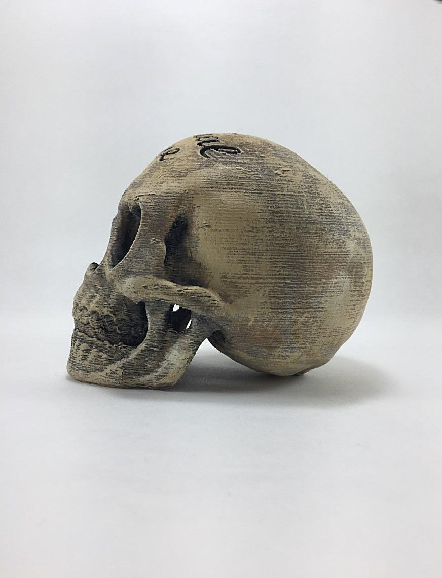 Totenkopf-Figur „My Eternal Love“ 10 cm x 13 cm