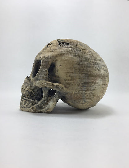 Totenkopf-Figur „My Eternal Love“ 10 cm x 13 cm