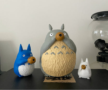 Totoro Familie Bemalte Figuren 3er-Set