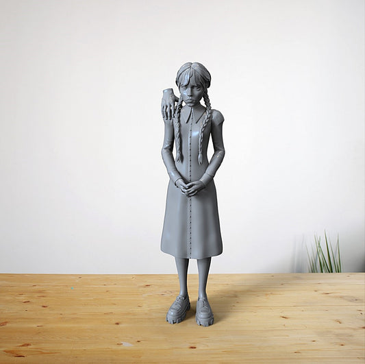 Wednesday Addams Family Figure 20 cm