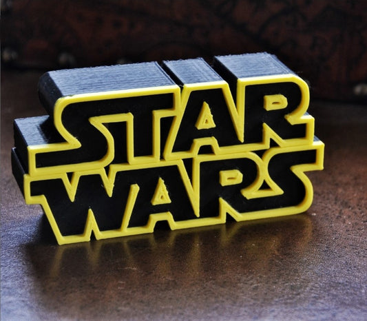 Star Wars Logo Standı 20cm