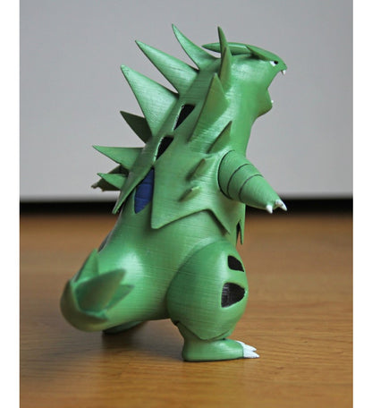 Pokémon Tyranitar bemalte Figur 15 cm