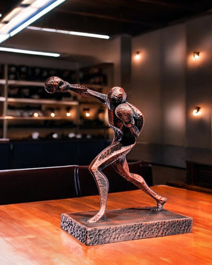 Athletic Olympia Boxen Dekorative Figur 20CM GROSS