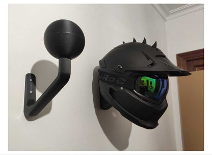Ultrastabile Motorradhelm-Wandhalterung 1 Stück (TRÄGT 30 KG)