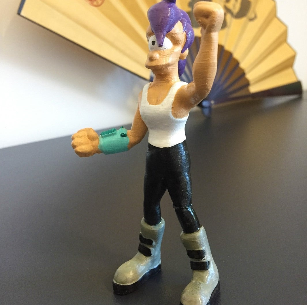 Turanga Leela Futurama Figur 15 Cm