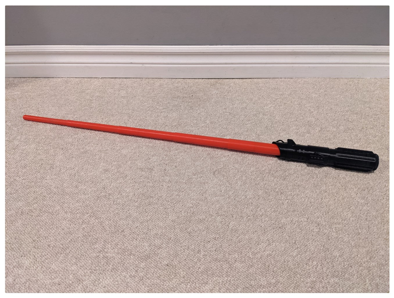 Sith-Lichtschwert Star Wars Beweglich ausklappbar (Ohne Licht)