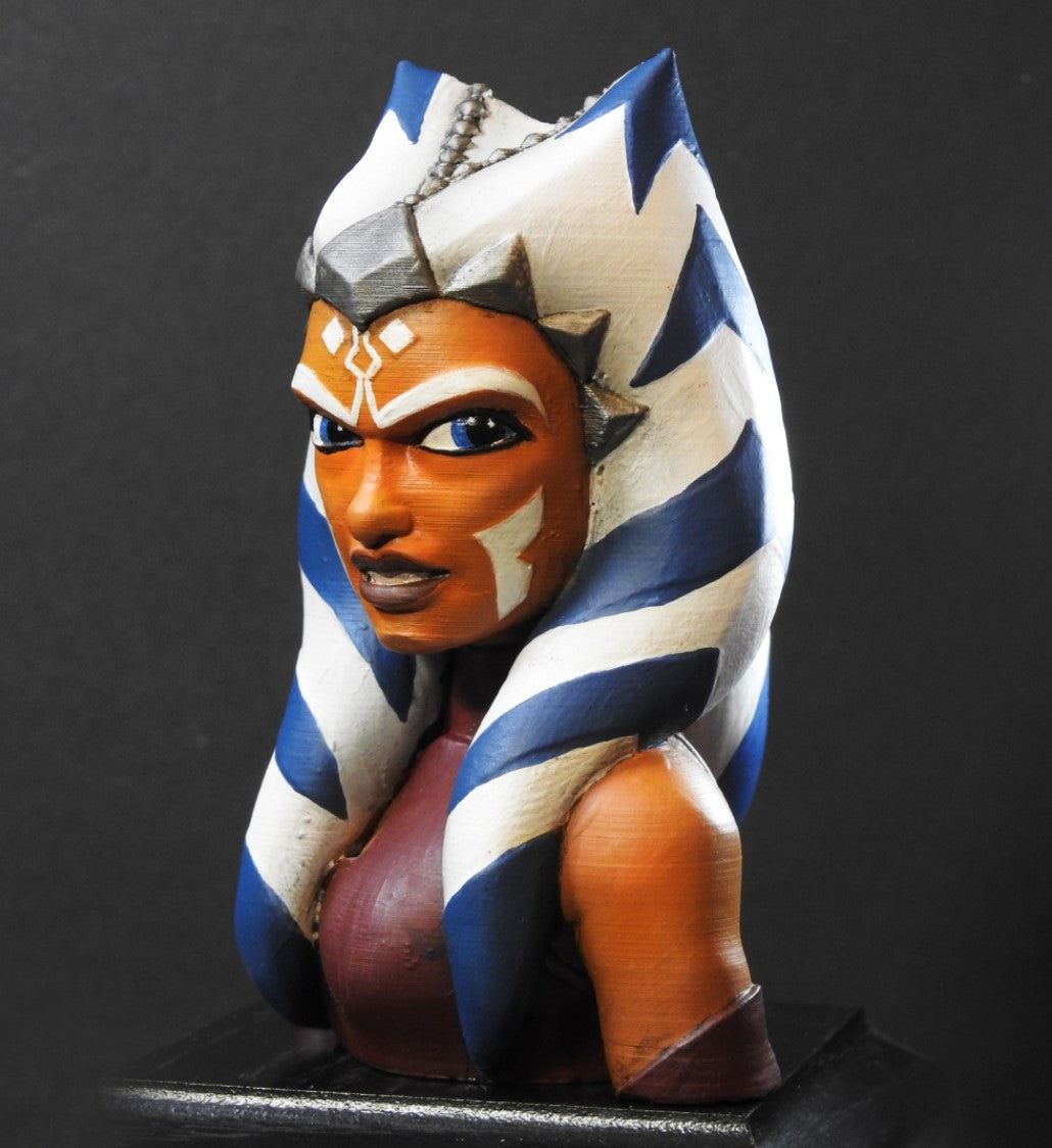 Ahsoka Tano Bemalte Büste 12 cm