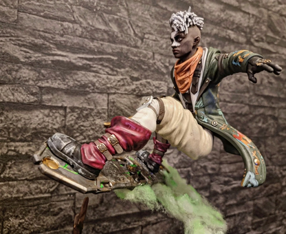 Arcane Jinx und Ekko Firelights Umstrittener Kampf 8K Diorama 30 CM (RIESIGE GRÖSSE)