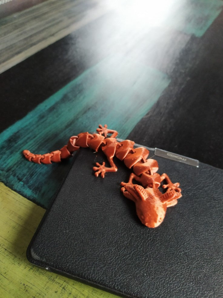 Bewegliches Axolotl-Salamander-Spielzeug (Große Größe)