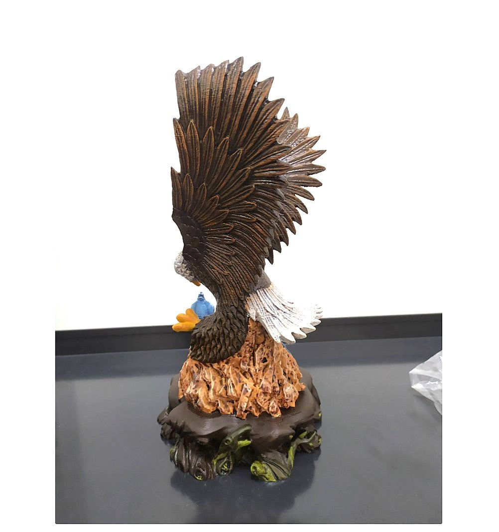 Kara Kel Kartal Kobra Avı Boyalı Figür 20 Cm (Büyük Boy)