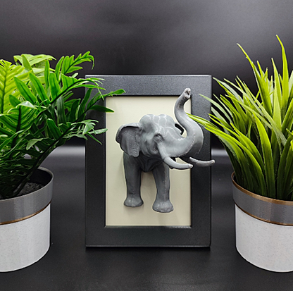 3D Desktop Elefantenrahmen