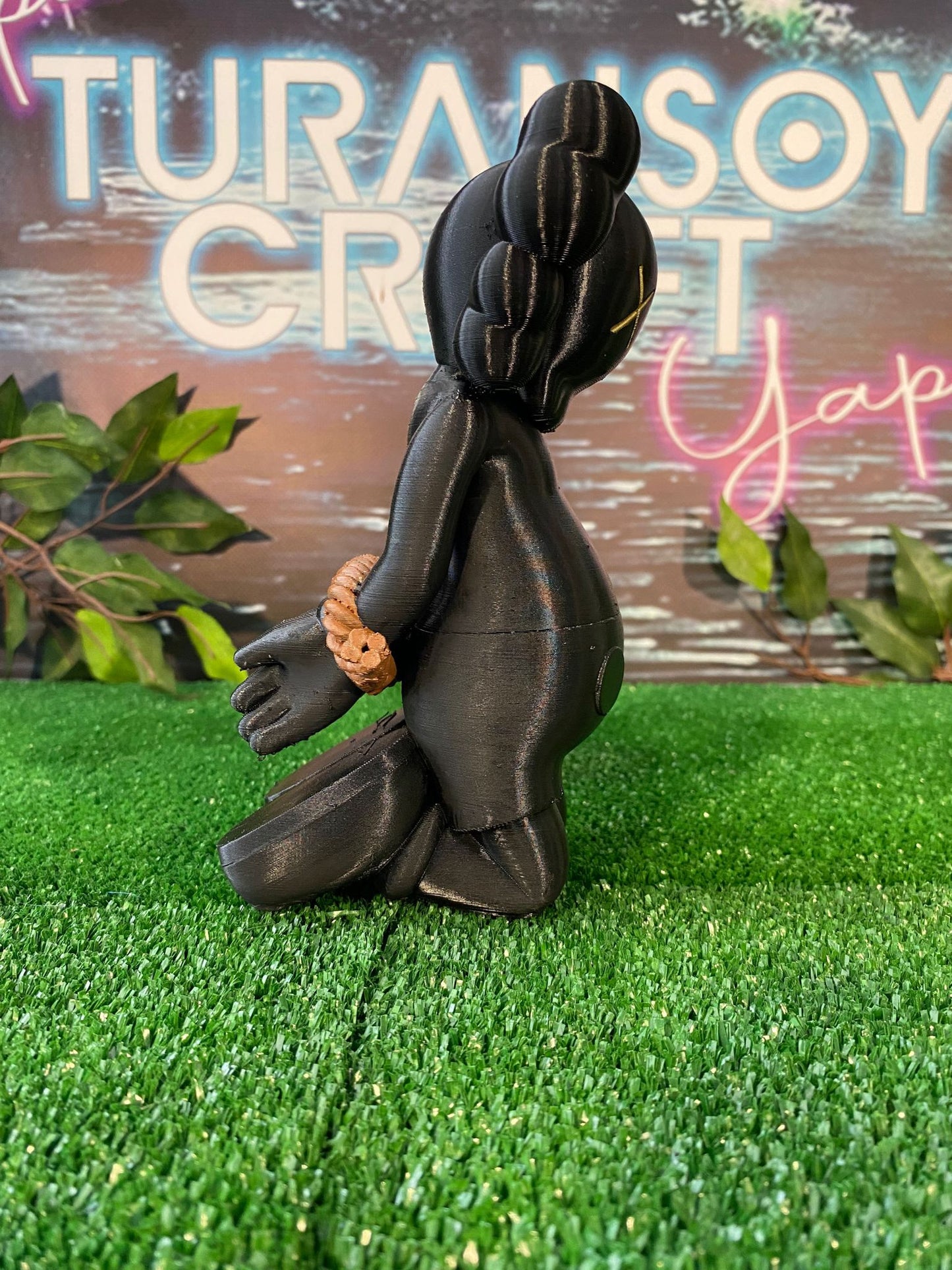 Kaws Geiseln Bemalte Figur 20 cm hoch
