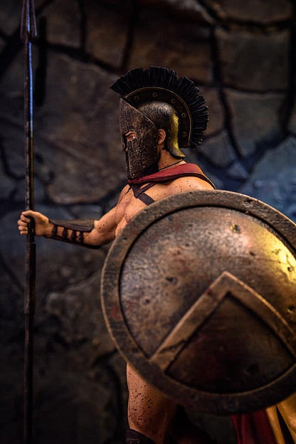 König Leonidas 300 Spartaner Bemalte Figur 20 cm (Große Größe)