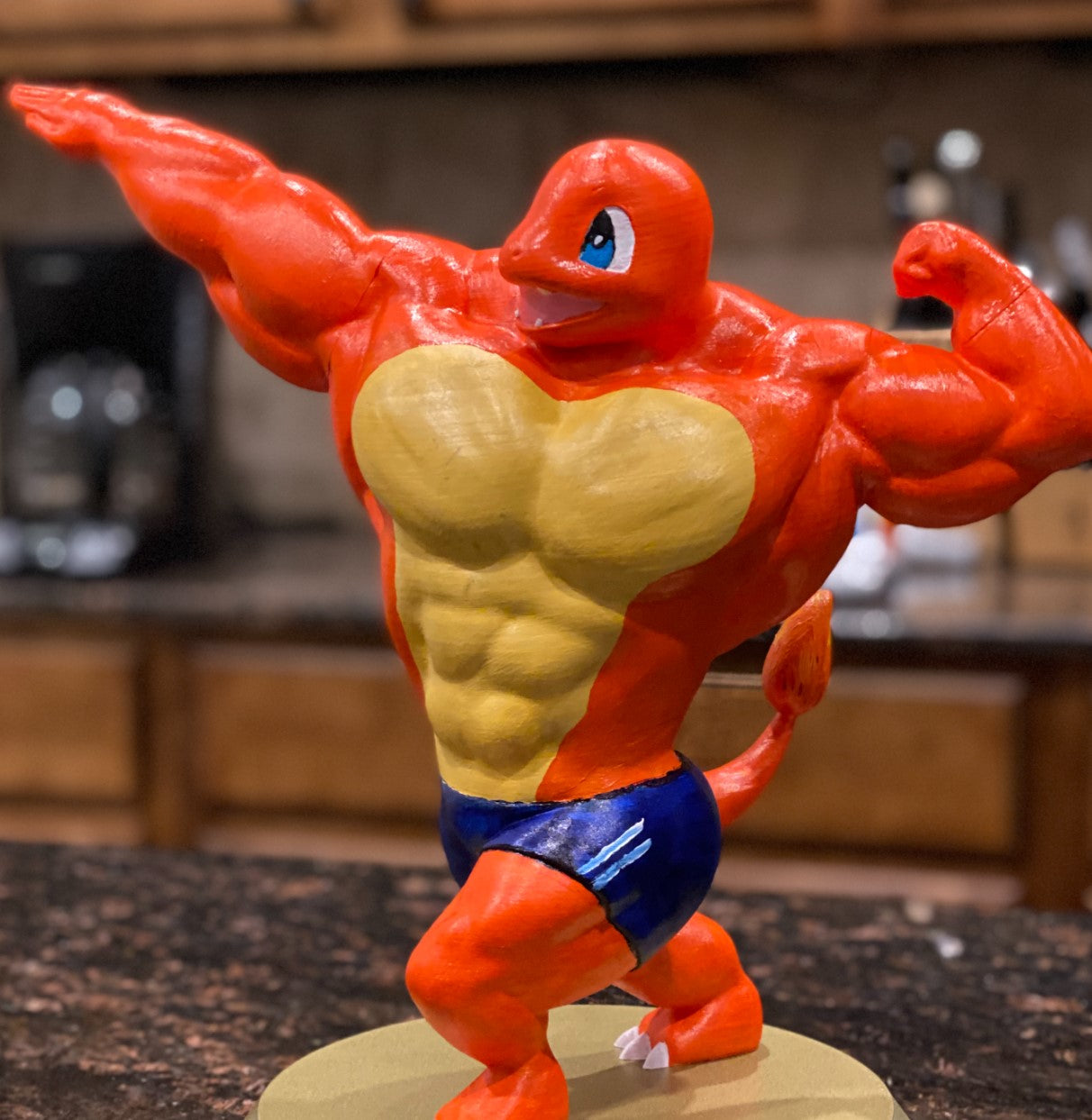 Pokémon-Figur Sportler Charmander 15 cm
