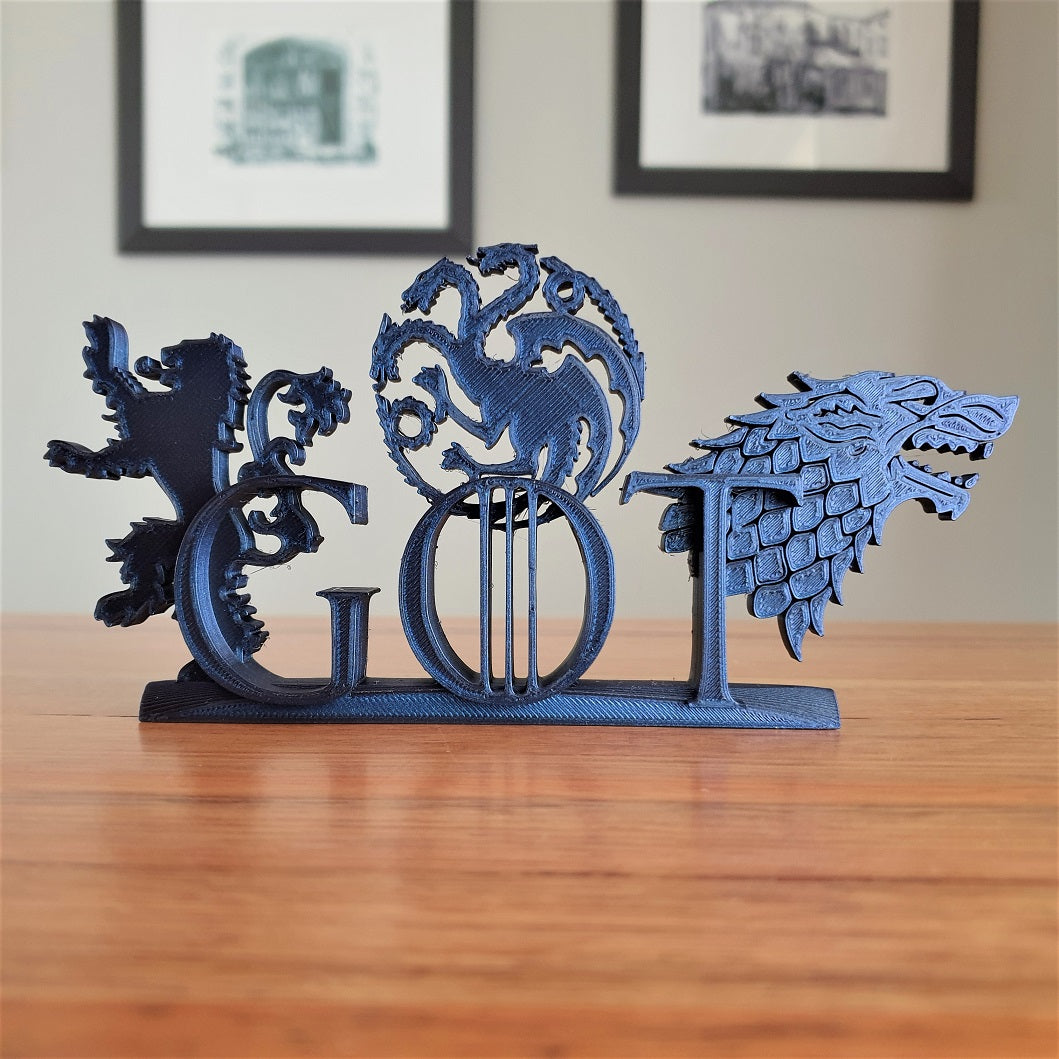 Game Of Thrones Hauslogos Dekorativer Ständer