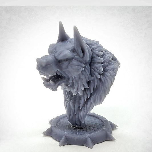 Aggressive Werewolf Figurine