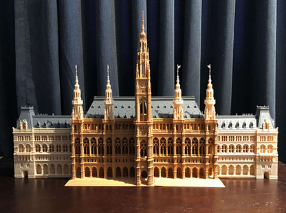 Rathaus Wien Miniatur-Deko 30 cm