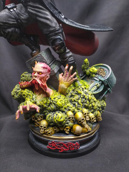 Blade: Klinge mit zwei Seiten 8K UHD Bemalte Figur 30 CM (GROSSE GRÖSSE)