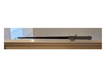 Darksaber Star Wars Animiertes, ein- und ausklappbares Lichtschwert (lichtlos)