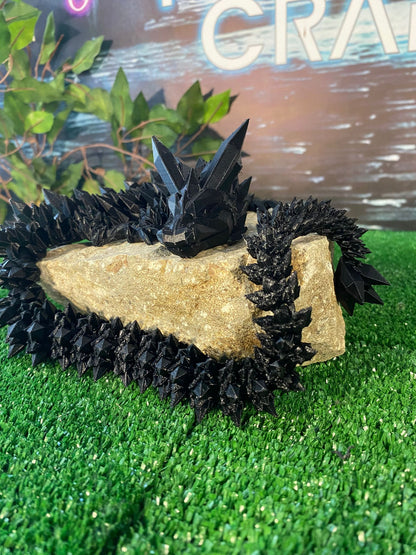 Turaç Cans Beweglicher Kristall-Drache (Große Größe 52 Cm) Alle Farben