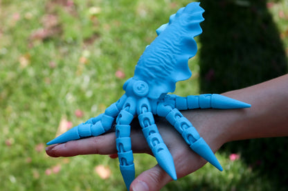 Beweglicher Oktopus Spielzeug 8 Arme (Große Größe)