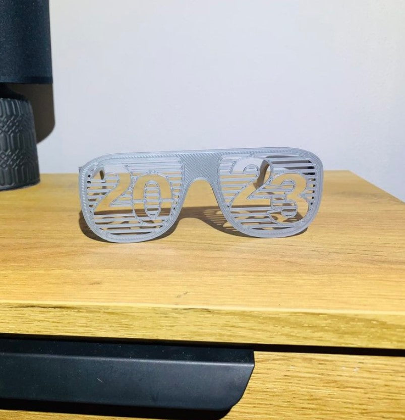 Neujahr 2025 Silvesterpartybrille