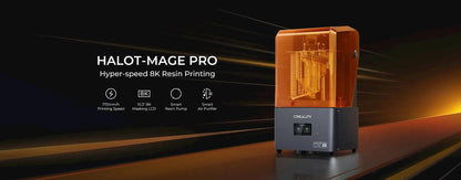 Creality Halot Mage Pro 8K Resin 3D-Drucker (GEBRAUCHT, RENOVIERTES PRODUKT)
