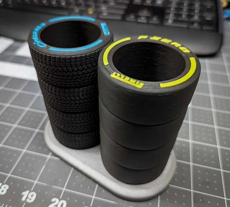 Formel 1 Reifen Federmäppchen Stiftehalter