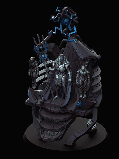 Warhammer 40K Szarekh der Stille König Figur 25 cm Großformat