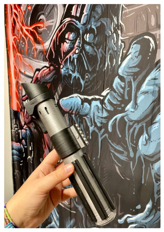 Dart Vader'in Işın Kılıcı Kabzası Star Wars (Standlı)