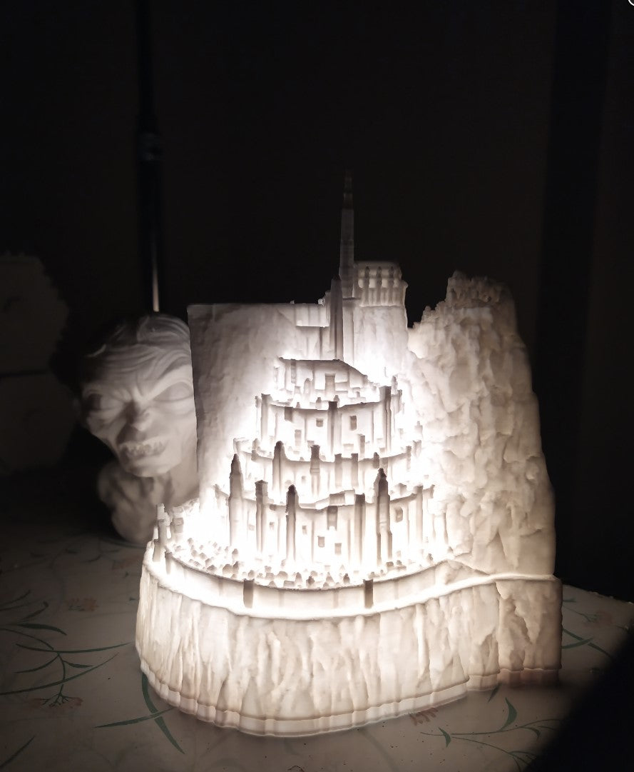 Minas Tirith Miniatur Nachtlampe Riesenformat