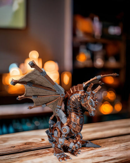Epischer Steampunk Drache Spielzeug