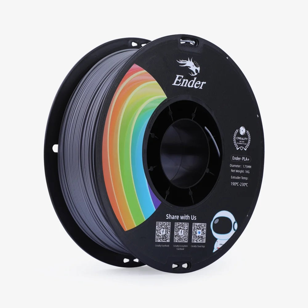 Creality Ender PLA+ Filament Grau 1.75mm 1KG