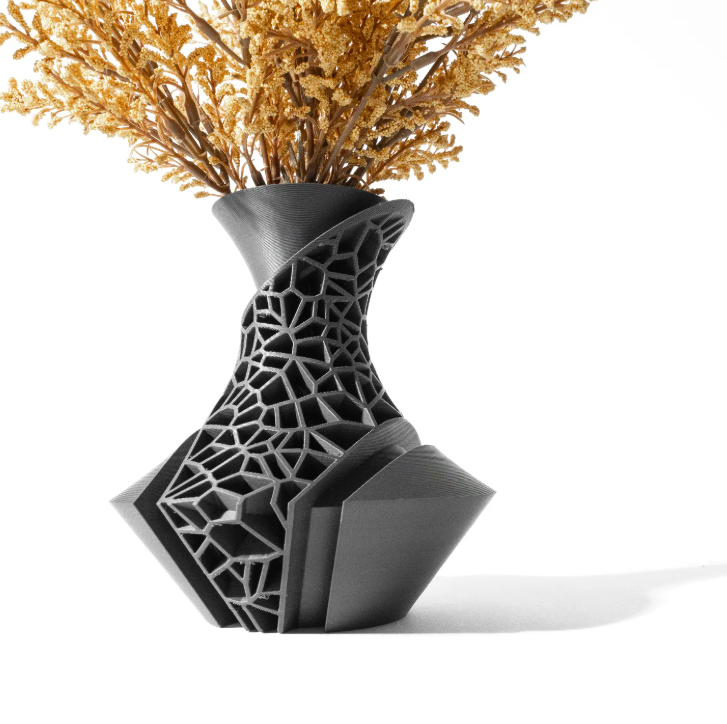 Organisch geformte Vase groß 25 CM