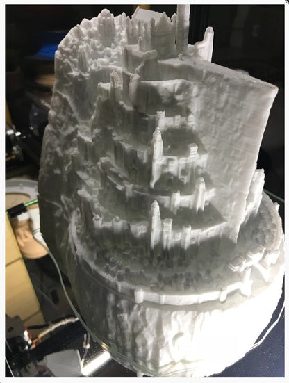 Minas Tirith Miniatur Nachtlampe Riesenformat