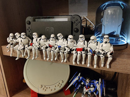 Stormtrooper Star Wars Bücherregal 15-teiliges Figuren-Set