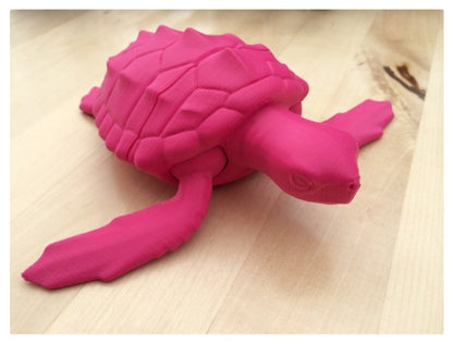 Bewegliche Caretta Caretta Meeresschildkröten-Spielzeug (Riesen-Größe)