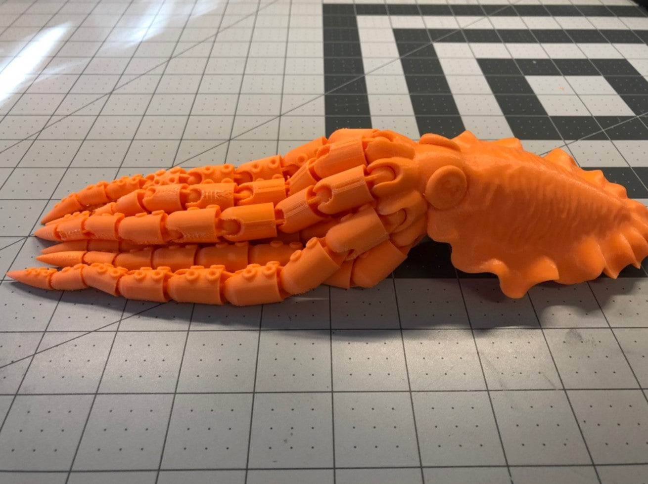 Beweglicher Oktopus Spielzeug 8 Arme (Große Größe)